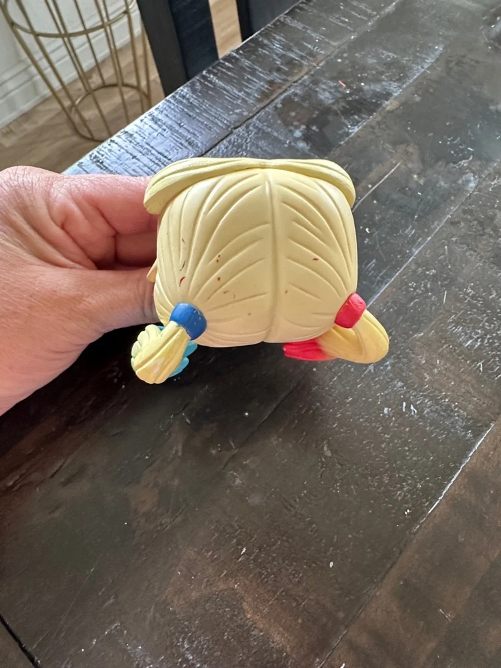 Harley Quinn Pop! Vinyl Figure - Blonde with Red & Blue Tips